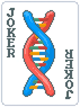 DNA Joker from Balatro. Get it? Because I'M a DNA joker >:}